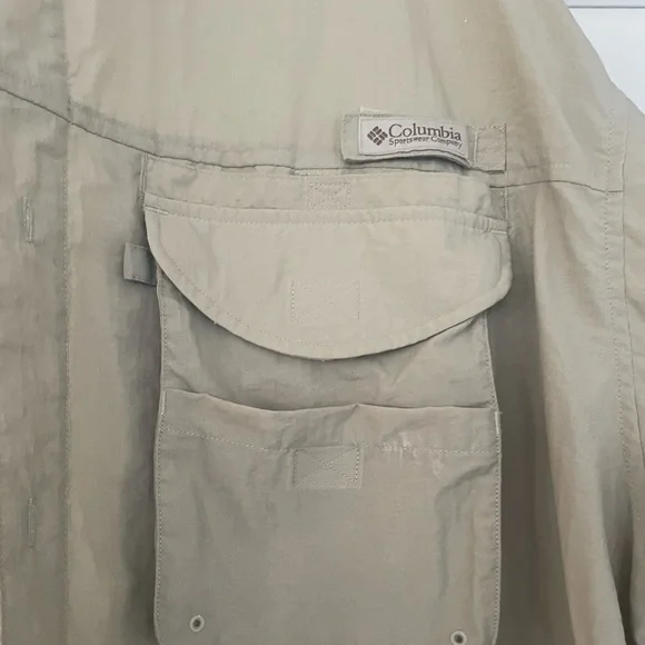 Columbia men's PFG fishing long sleeve shirt - Picture 3 of 11